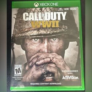 Xbox One Call of Duty WWII Game